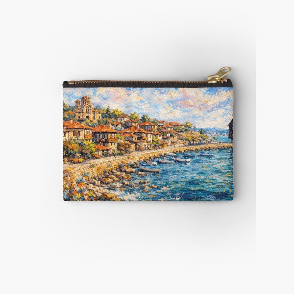 Item preview, A painting of Nesebar, Bulgaria – A Beautiful City in Europe. designed and sold by GalleryKauffeld.