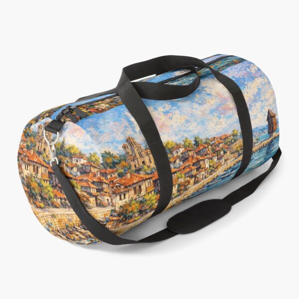 Item preview, A painting of Nesebar, Bulgaria – A Beautiful City in Europe. designed and sold by GalleryKauffeld.