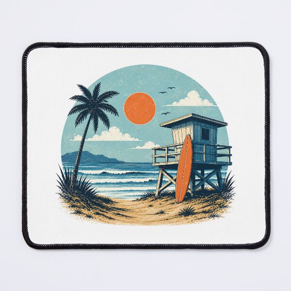 Item preview, Beach vacation, summer, surfing, sunset designed and sold by alex889art.