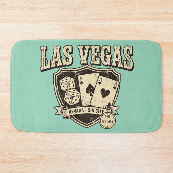 Item preview, Las Vegas Nevada Sin City Vintage Shield designed and sold by Normandy Road Heritage.