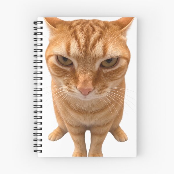 Item preview, Grumpy Orange Cat designed and sold by Peac7e.