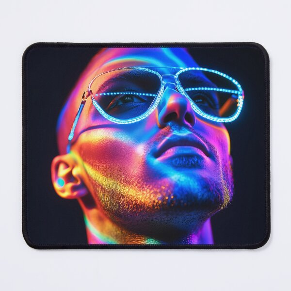 Item preview, RGB Lights Man – Human Technology Digital Synergy designed and sold by WordPlayStudio.