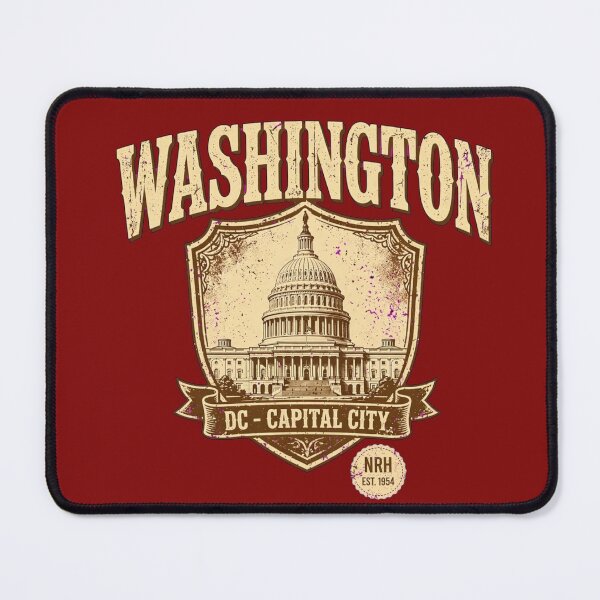Item preview, Washington DC Capital City Vintage Shield designed and sold by Normandy Road Heritage.