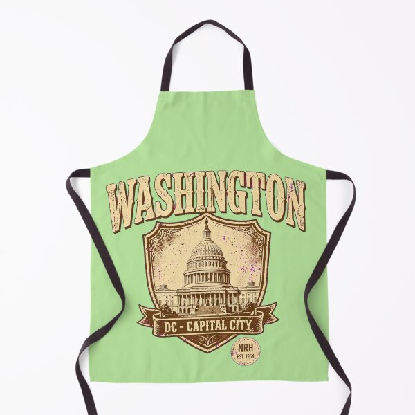 Item preview, Washington DC Capital City Vintage Shield designed and sold by Normandy Road Heritage.