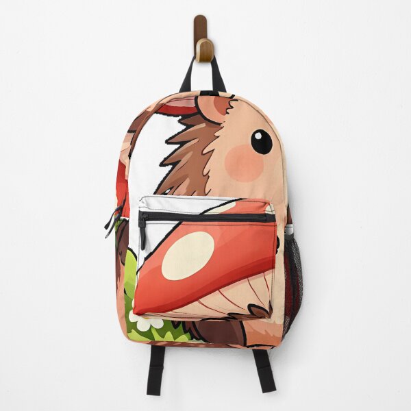 Item preview, Cottagecore Hedgehog with Red Mushroom Umbrella designed and sold by pumsquare.