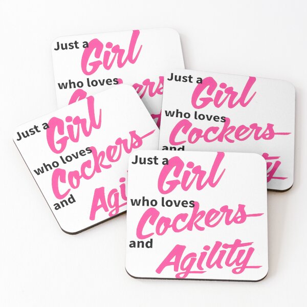 Item preview, Girl Loves Cockers Agility Dog Sport Lover Gift designed and sold by GiaoCalonas.