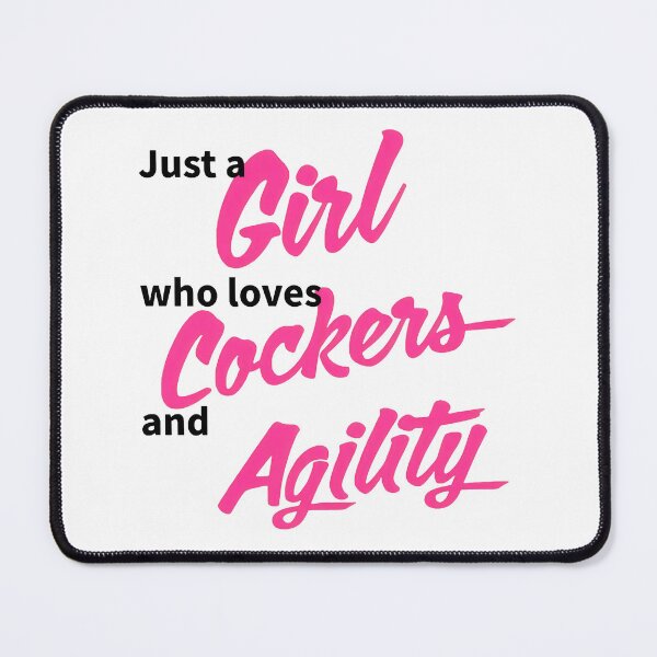 Item preview, Girl Loves Cockers Agility Dog Sport Lover Gift designed and sold by GiaoCalonas.