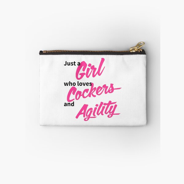 Item preview, Girl Loves Cockers Agility Dog Sport Lover Gift designed and sold by GiaoCalonas.