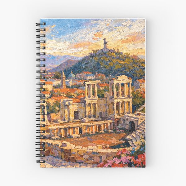 Item preview, A painting of Plovdiv, Bulgaria – A Beautiful City in Europe. designed and sold by GalleryKauffeld.