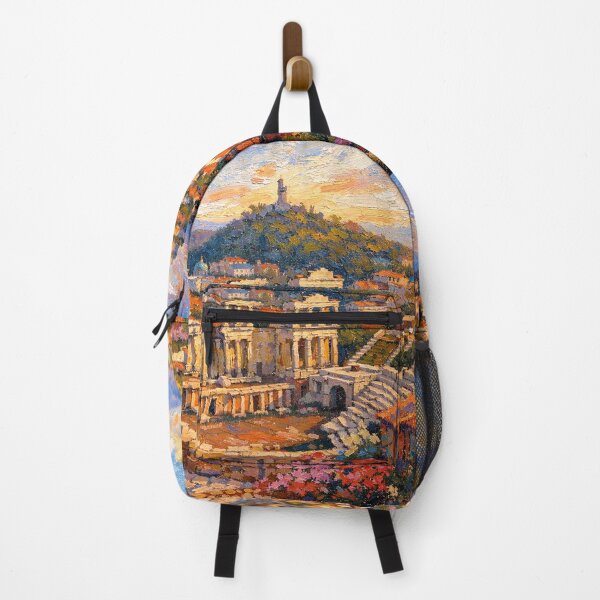 Item preview, A painting of Plovdiv, Bulgaria – A Beautiful City in Europe. designed and sold by GalleryKauffeld.