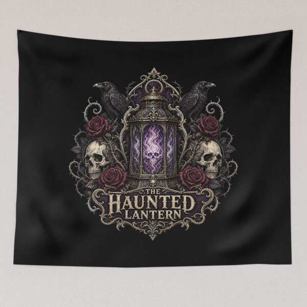 Item preview, HALLOWEEN Haunted Lantern – Gothic Halloween Sticker designed and sold by Uglyandcute.