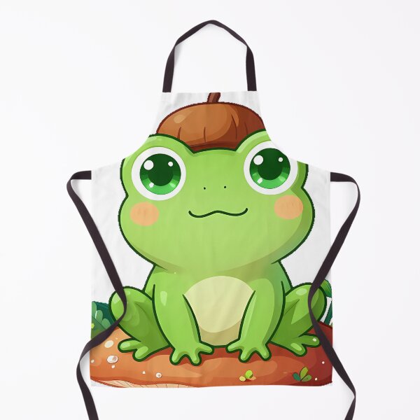 Item preview, Cottagecore Frog with Acorn Cap Hat designed and sold by pumsquare.
