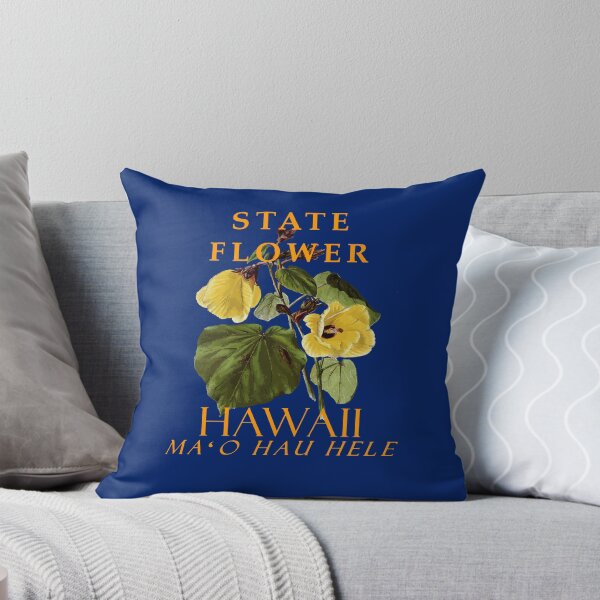 Item preview, Hawaii Territory Flower The Hibiscus brackenridgei designed and sold by taiche.