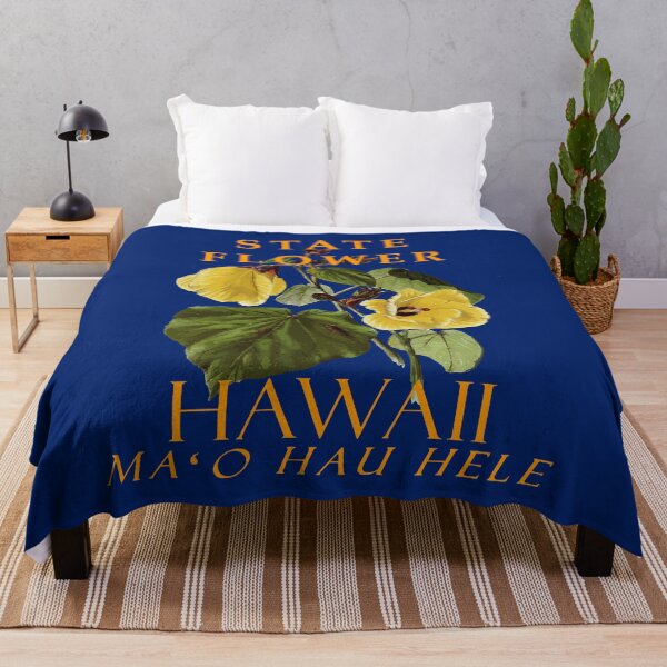 Item preview, Hawaii Territory Flower The Hibiscus brackenridgei designed and sold by taiche.