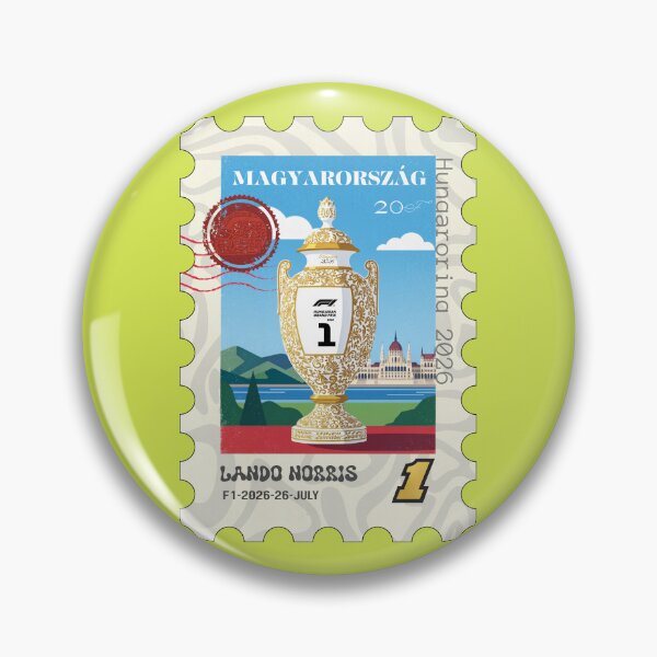 Item preview, F1 HUNGARIAN GP  HUNGARORING 2026 Stamp - Winner Lando designed and sold by Pink Polar F1.