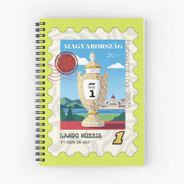 Item preview, F1 HUNGARIAN GP  HUNGARORING 2026 Stamp - Winner Lando designed and sold by Pink Polar F1.