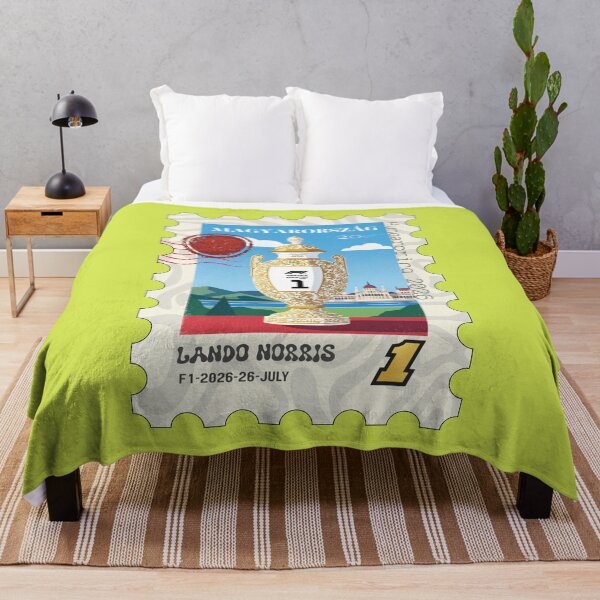 Item preview, F1 HUNGARIAN GP HUNGARORING 2026 Stamp - Winner Lando designed and sold by Pink Polar F1.