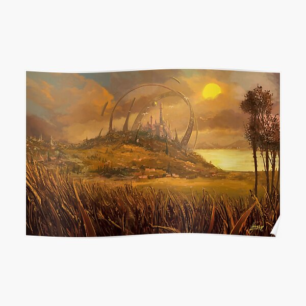 Halo Plains - Königreich der verlorenen Engel Poster