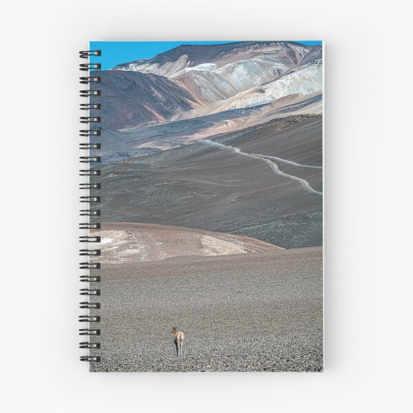 Item preview, Solitary Vicuña Facing the Quewar Volcano designed and sold by Keltoi-art.