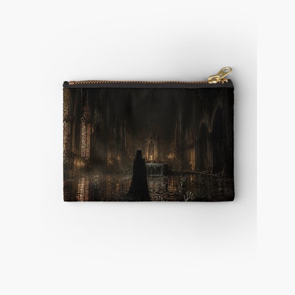 Item preview, Ruined Cathedral in Black Mud designed and sold by GeoWhimsy Studio.