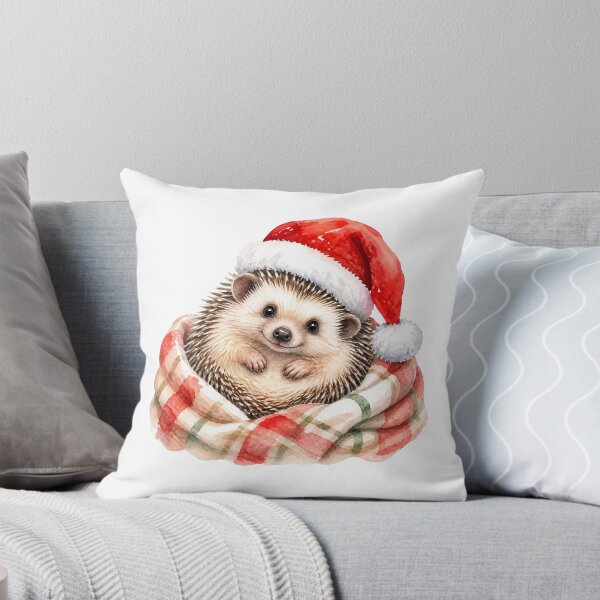 Item preview, Christmas Hedgehog designed and sold by MoonMonkeyNbear.