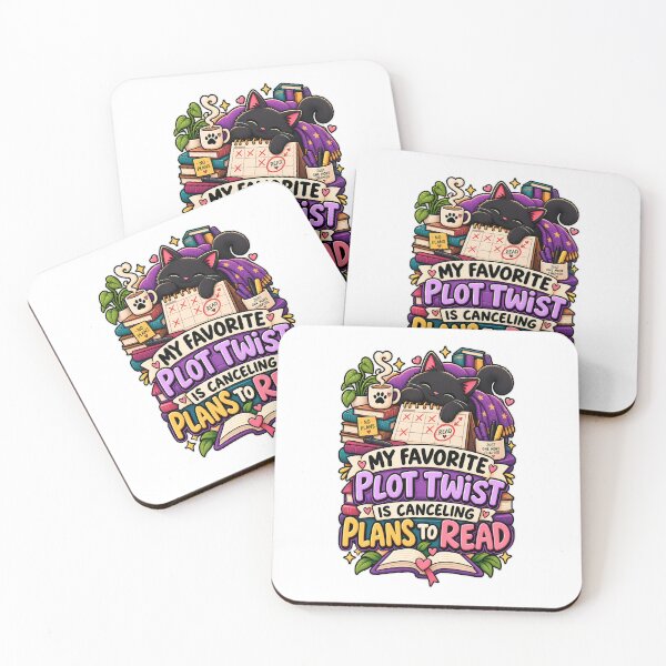 Item preview, My Favorite Plot Twist Is Canceling Plans To Read Funny Book Lover Design designed and sold by CreativeLook25.