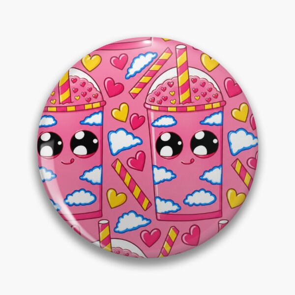 Item preview, Cute Kawaii Boba Drink Pattern Illustration designed and sold by suha-art.