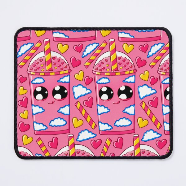 Item preview, Cute Kawaii Boba Drink Pattern Illustration designed and sold by suha-art.