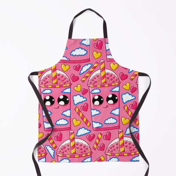 Item preview, Cute Kawaii Boba Drink Pattern Illustration designed and sold by suha-art.