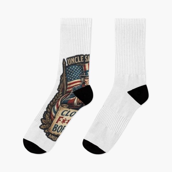 Item preview, Uncle Sam's Order Close the F**KING BORDERS designed and sold by Kirrindy Designs.
