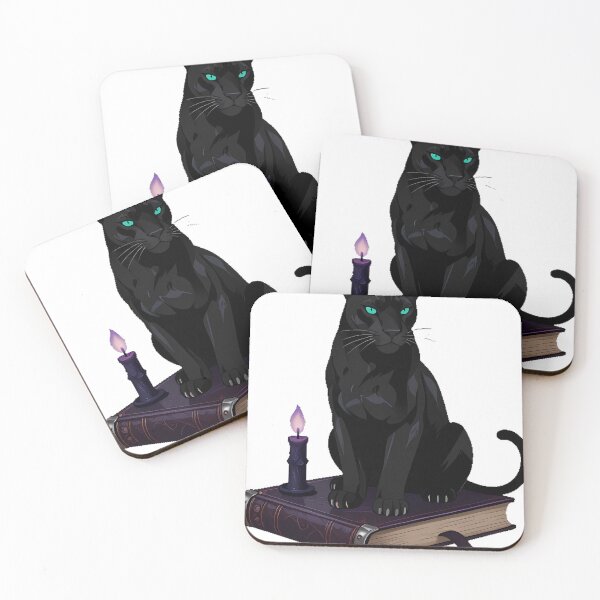 Item preview, Dark Academia Panther with Open Tome designed and sold by IllumeInk.