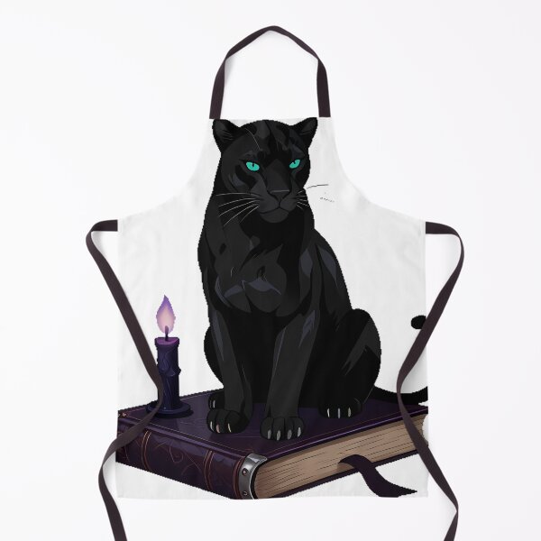 Item preview, Dark Academia Panther with Open Tome designed and sold by IllumeInk.