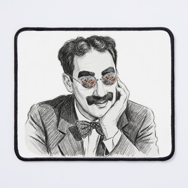 Item preview, Groucho Marx Crowded Stateroom Shades Reflection designed and sold by Bad-Decisions-Designs.
