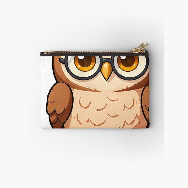 Item preview, Bookish Owl with Glasses and Open Book designed and sold by pumsquare.