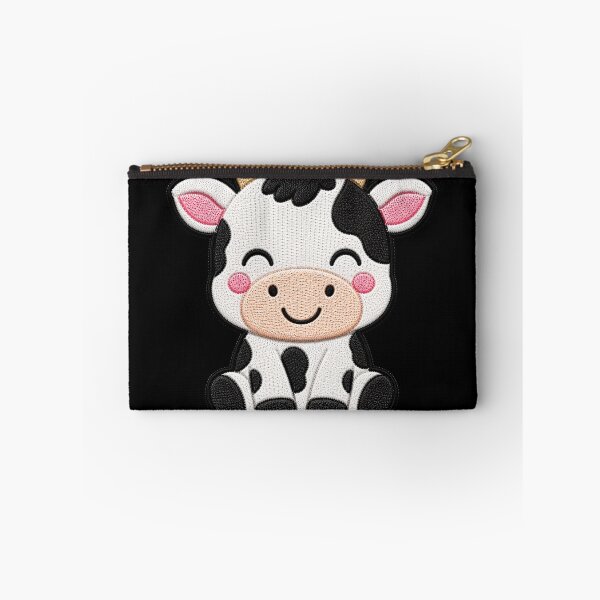 Item preview, Cute Baby Cow Embroidery Patch Illustration designed and sold by ColorSplash123.