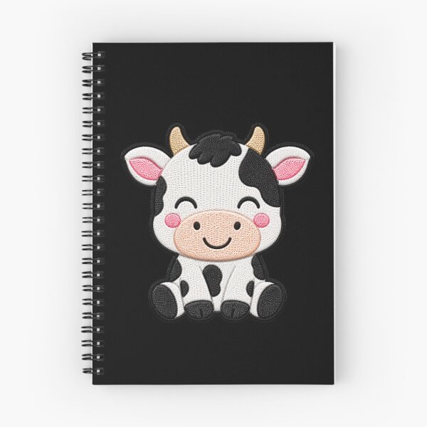 Item preview, Cute Baby Cow Embroidery Patch Illustration designed and sold by ColorSplash123.