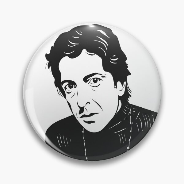 Item preview, Leonard Cohen Retro Singer designed and sold by Deepness2023.