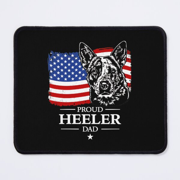 Item preview, Proud Heeler Dad American Flag Dog Art designed and sold by GiaoCalonas.