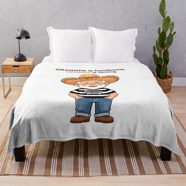 Item preview, Grandpa is Handsome & Strong — Forever Young designed and sold by Bondingbonding.