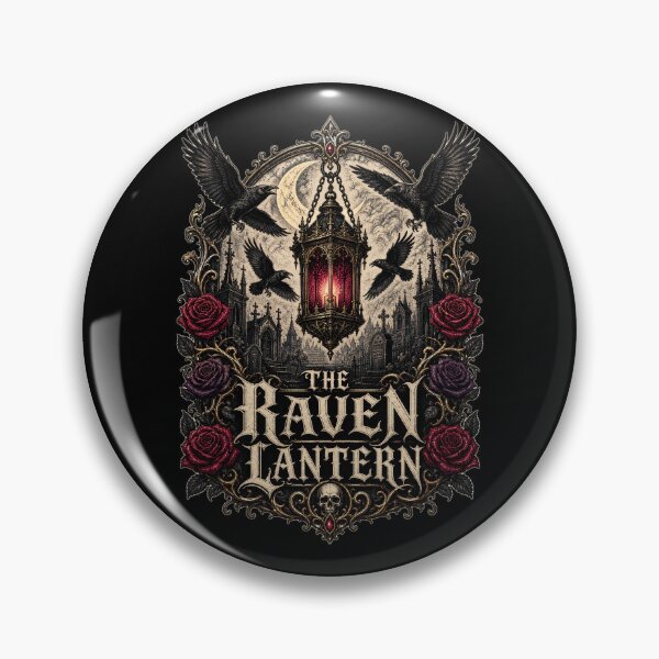 Item preview, HALLOWEEN Raven Lantern – Gothic Crow Halloween Art designed and sold by Uglyandcute.
