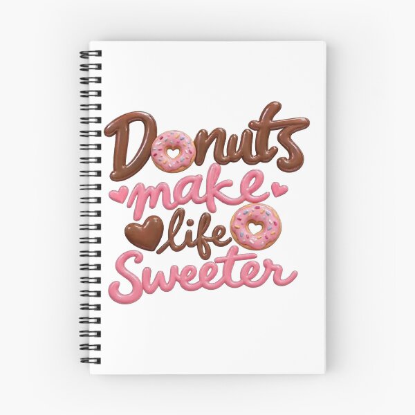 Item preview, Donuts make life sweeter designed and sold by Miming.