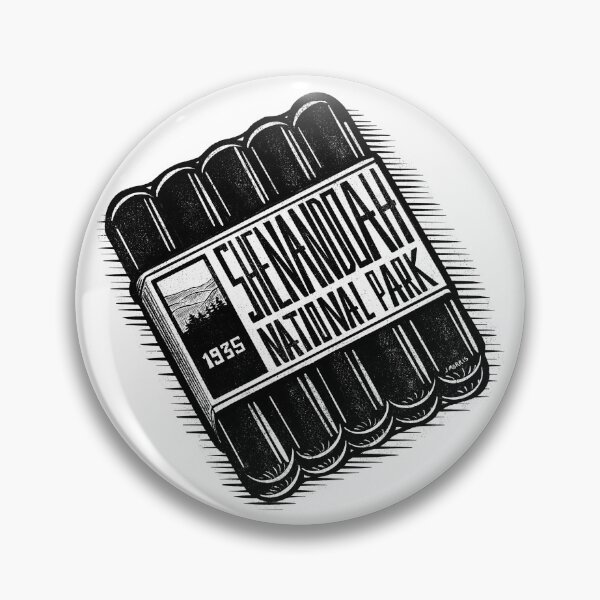 Item preview, Hot Dog Label of Shenandoah National Park designed and sold by John Morris Illustration.