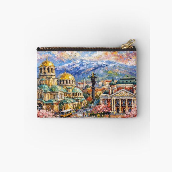 Item preview, A painting of Sofia, Bulgaria – A Beautiful City in Europe. designed and sold by GalleryKauffeld.