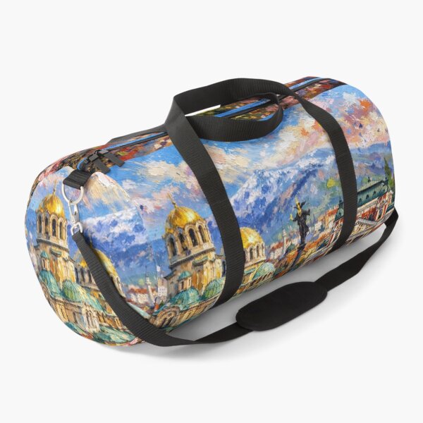 Item preview, A painting of Sofia, Bulgaria – A Beautiful City in Europe. designed and sold by GalleryKauffeld.