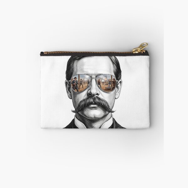 Item preview, Wyatt Earp OK Corral Gunfight Shades Reflection designed and sold by Bad-Decisions-Designs.