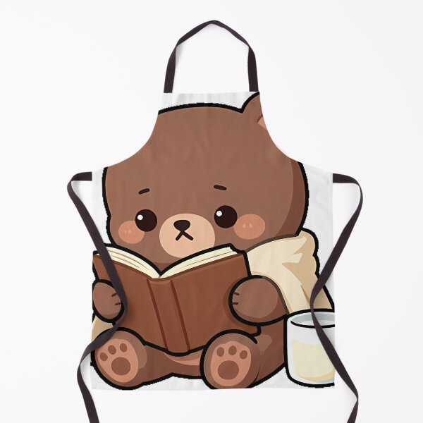 Item preview, Bookish Bear Cub with Storybook and Blanket designed and sold by pumsquare.