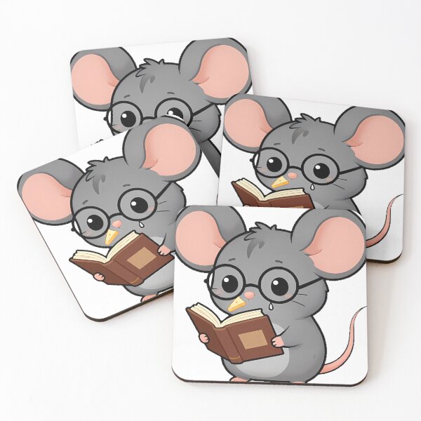 Item preview, Bookish Mouse with Mini Encyclopedia designed and sold by pumsquare.