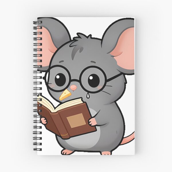 Item preview, Bookish Mouse with Mini Encyclopedia designed and sold by pumsquare.