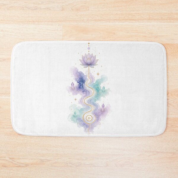 Item preview, Mystical Unalome Lotus Crystal Path Spiritual designed and sold by NeuralLoft Frequency.