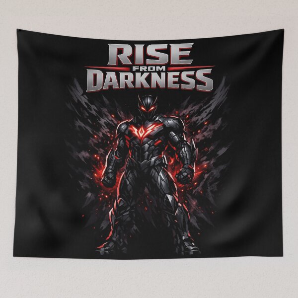 Item preview, Rise From Darkness Dark Warrior Inspirational Motivation Design designed and sold by irfanshikh.